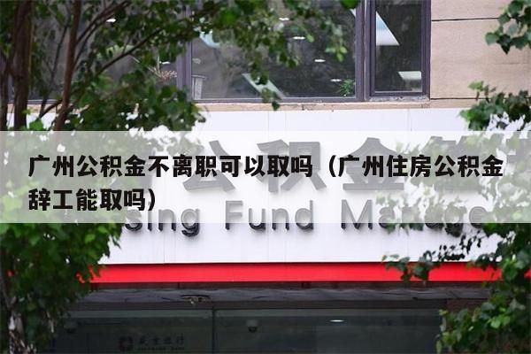 兰州公积金不离职可以取吗（兰州住房公积金辞工能取吗）